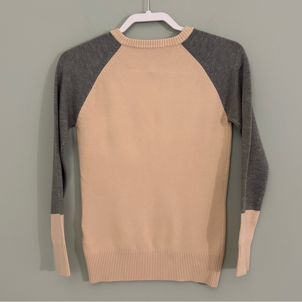 FRENCH CONNECTION Colorblock Raglan Sleeve Sweater - Picture 7 of 9